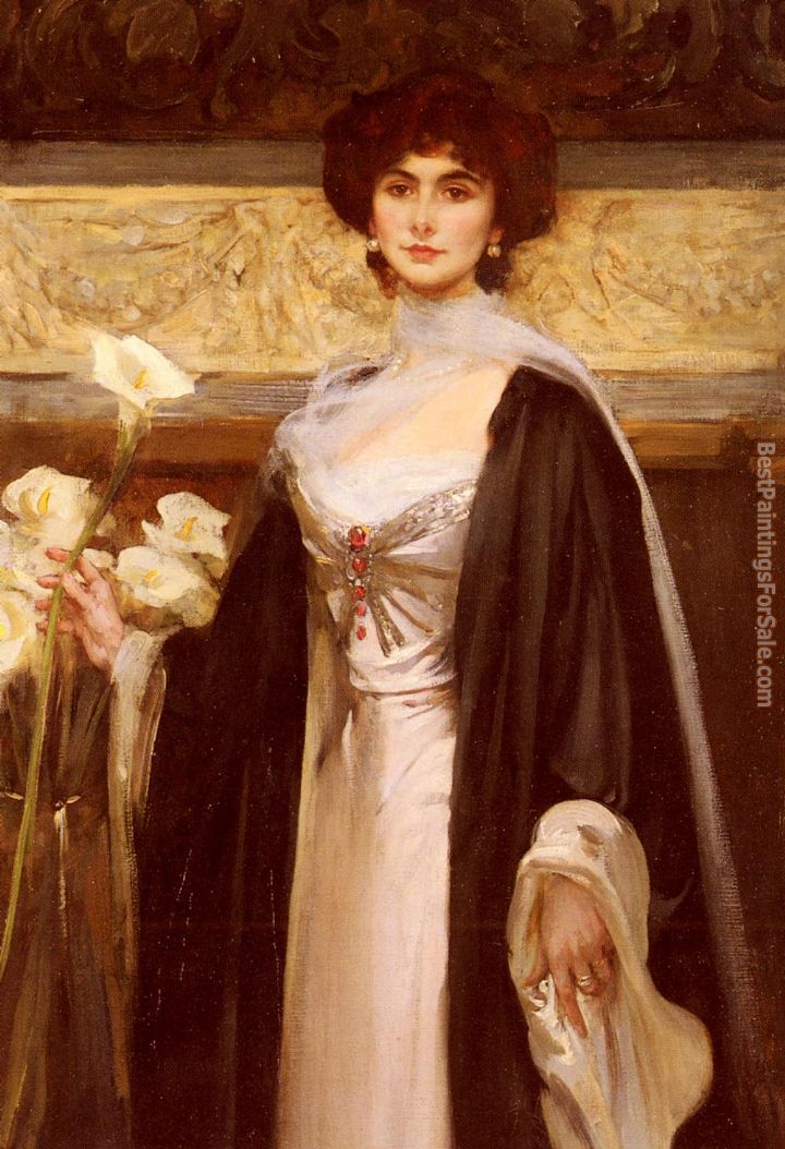 James Jebusa Shannon Paintings for sale